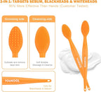 Pore Cleansing Silicone Facial Brush | Face Scrubber & Massager - Image 2