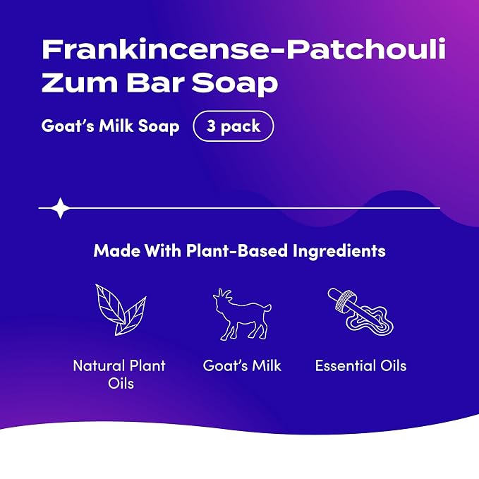 Zum Indigo Wild Goat's Milk Soap Bar - Image 2