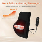 Back Massager with Heat for Pain Deep Tissue 3D Kneading Massage Pillow for - Image 6