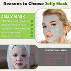 Pjordo Powder Jelly Mask for Facials Professional, Peel Off Facial Mask for - Image 5