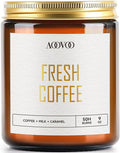 AOOVOO Fresh Coffee Candles - 9 oz Scented Candles by AOOVOO