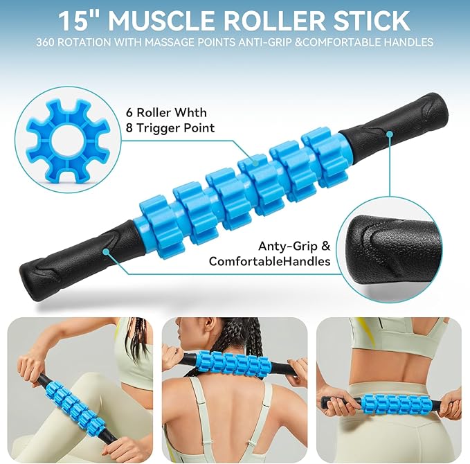 Krightlink 5 in 1 Foam Roller Set - Image 3