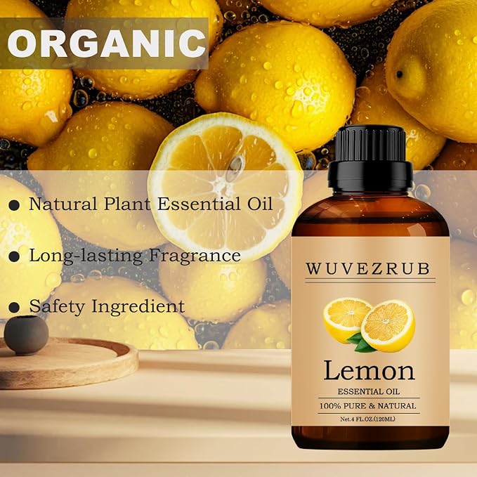 Lemon Essential Oil - 120ML Pure and Natural - Image 4