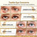 Gold Cucumber Under Eye Patches - Image 3