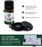 Essence Wearable Aromatherapy Nasal Diffuser – Eucalyptus Essential Oil Nose - Image 4