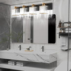 Aipsun Bathroom Vanity Light Fixtures Crystal Vanity Light - Image 5