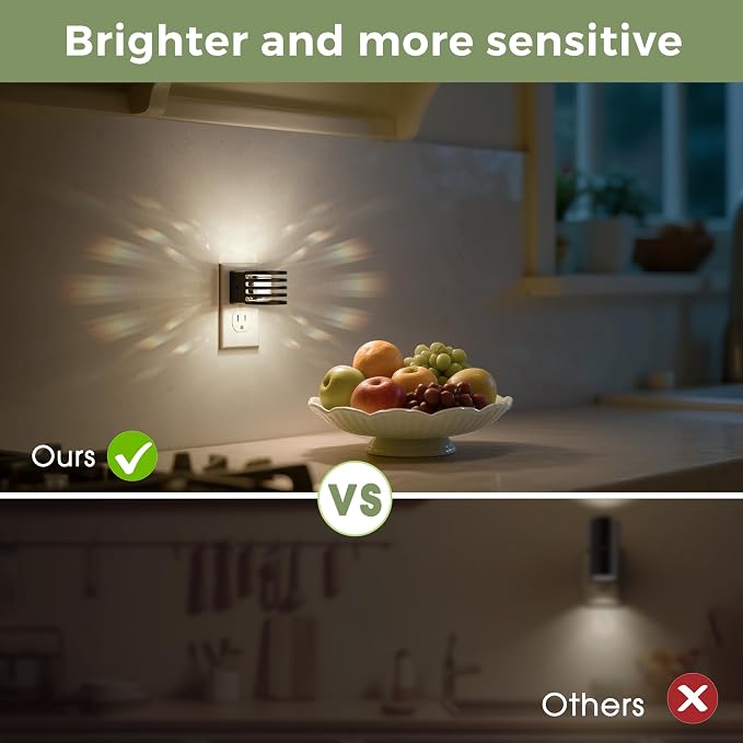 L LOHAS LED Night Lights Plug into Wall, 2 Pack 3CCT Night Light - Image 7