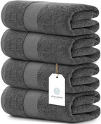 White Classic Luxury Bath Towels Extra Large by WhiteClassic