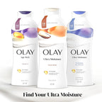 Olay Body Wash for Women, Ultra Moisture, 24hr Moisturizing, Hydrating & - Image 7