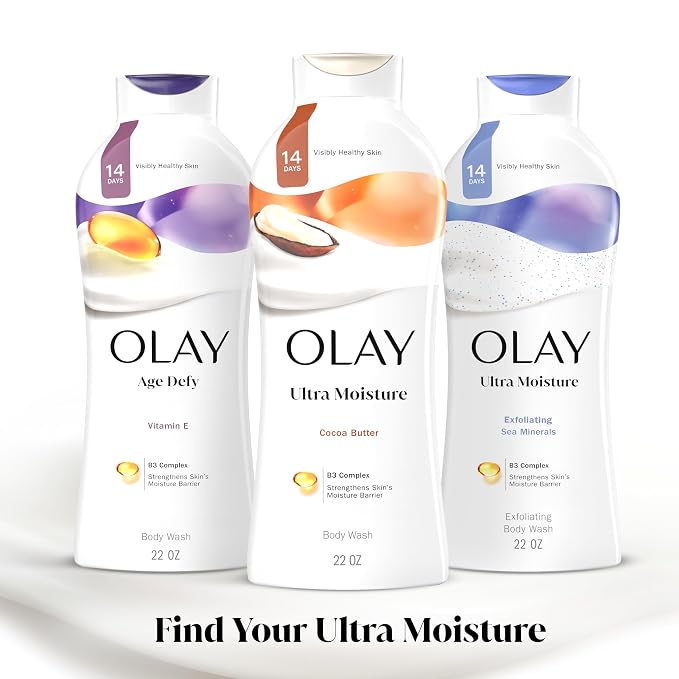 Olay Body Wash for Women, Ultra Moisture, 24hr Moisturizing, Hydrating & - Image 7