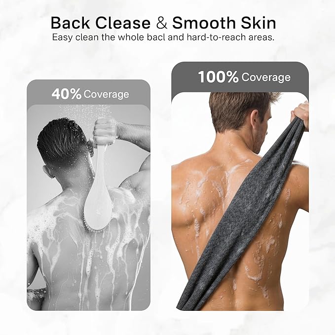 Yiclick 3 PCS Exfoliating Washcloth Towels - Image 6