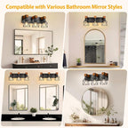 3-Light Farmhouse Vanity Lights - Image 6
