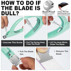 Green Adjustable Nail Clippers - Image 8
