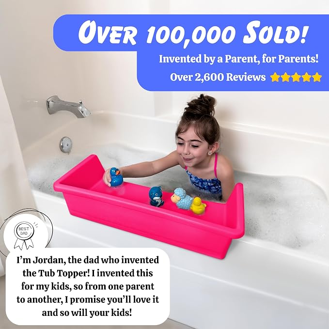 Tub Topper® Mini Bathtub Splash Guard - Image 6