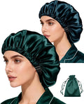 3Pcs Hair Bonnets For Sleeping Satin Bonnet For Women Silk Bonnets Womens Curly by WJingYiJia