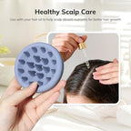 Sndyi Silicone Scalp Massager Shampoo Brush, Hair Scrubber - Image 4