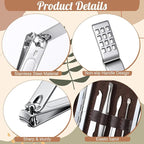 Capoda 12 Set Positive Affirmations Gifts Bulk Manicure Set Mothers Day Gift - Image 4