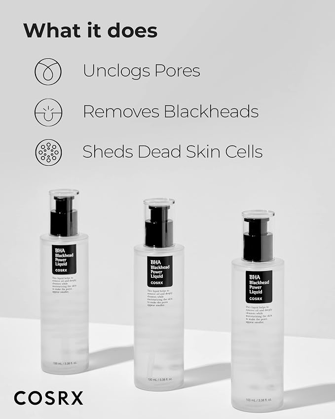 COSRX Niacinamide 2% + BHA 4% Blackhead Exfoliant Toner 3.38 fl.oz / 100ml - Image 3