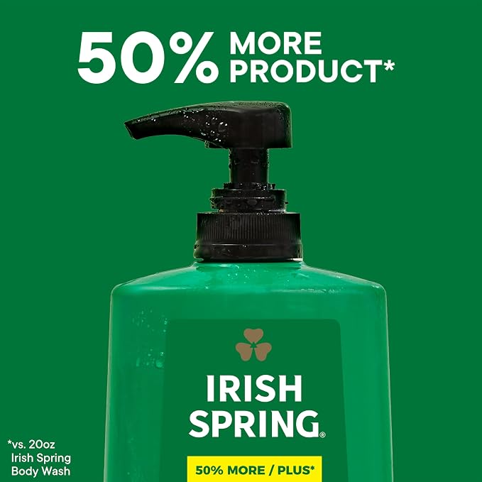 Irish Spring Mens Body Wash, Moisture Blast Body Wash - Image 7