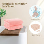 Orighty Microfiber Bath Towels Pack of 4 - Image 5