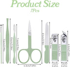 Manicure Set, Carbon Steel Travel Nail Care Clippers - Image 2