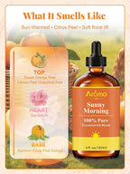 Sunny Morning — A 100% Pure Essential Oil Blend Citrus-Bright Blend that Makes - Image 3