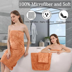 4 Piece Extra Large Bath Towels Set 35x70 Inches - Image 3