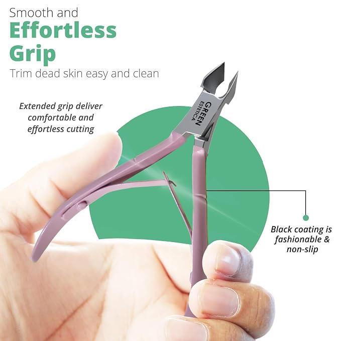 Professional Cuticle Trimmer Nail Cuticle Cutter Stainless Steel Cuticle Nippers - Image 4