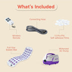 Bubble Bath Massager Mat for Bathtub, 47.24" x 14.57" Full-Body Heated Air Spa - Image 11
