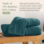 Springtree Home Luxury Viscose from Bamboo Bath Towel Set 6 Piece Set | 35% - Image 4