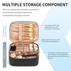 OCHEAL Makeup Bag, Portable Cosmetic Bag, Large Capacity Travel Makeup Case - Image 2