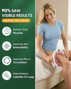 ONUEMP Cellulite Massager Roller, Cellulite Remover Muscle Roller, Fascia - Image 2