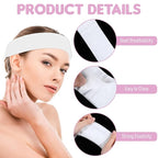 30Pcs Disposable Spa Facial Headbands, Non-Woven Stretch Disposable Headbands - Image 3