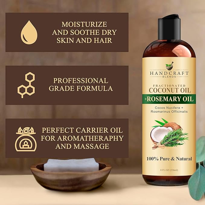 Handcraft Blends Fractionated Coconut Oil Infused - Image 5