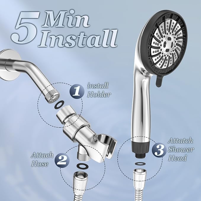PWERAN Filtered Shower Head - Image 5