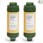 VOESH Vitamin C Shower Filter Duo, Citrus Crush, Shower Aromatherapy, Water by VOESHNewYork
