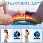 MINOLL Back Stretcher for Lower Back Pain Relief, Back Cracking Device - Image 6