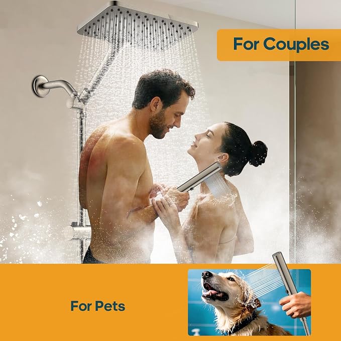 High Pressure Rain Shower Head - Image 4