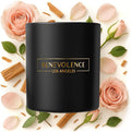 Benevolence LA Rose & Sandalwood Scented Candle | Soy Christmas Candles by BenevolenceLA