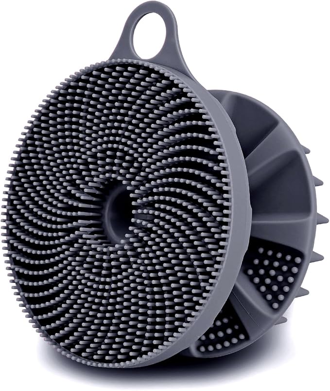 INNERNEED 2-in-1 Silicone Body Scrubber and Scalp Massager Shampoo Brush - Image 7