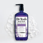 Dr Teal's Body Wash with Pure Epsom Salt, Lavender & Eucalyptus, 24 fl oz - Image 9