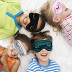 4 Pieces Sleep Eye Masks Silk Sleep Eye Cover Cute Lightweight Adjustable - Image 6