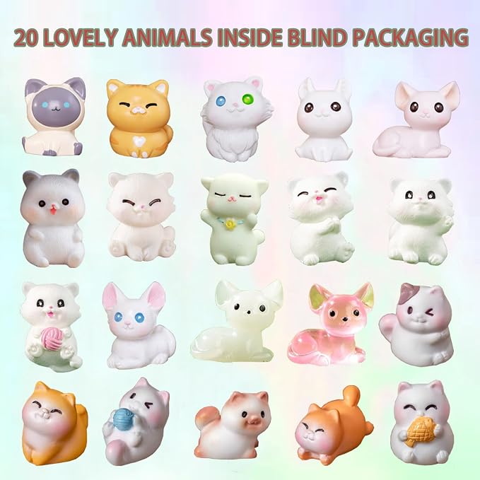 Kids Bath Bombs with Surprise Inside, 20 Pack Bring Dog and cat Toys Gift Set - Image 2