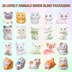 Kids Bath Bombs with Surprise Inside, 20 Pack Bring Dog and cat Toys Gift Set - Image 2