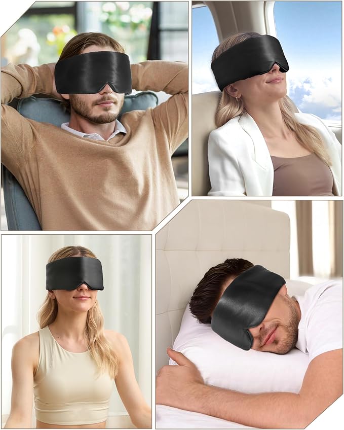 BeeVines Pure Silk 3D Sleep Mask - Image 6