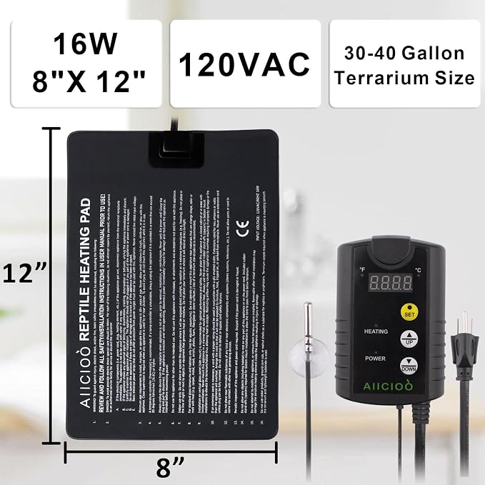 Aiicioo Under Tank Heater Thermostat - Image 2