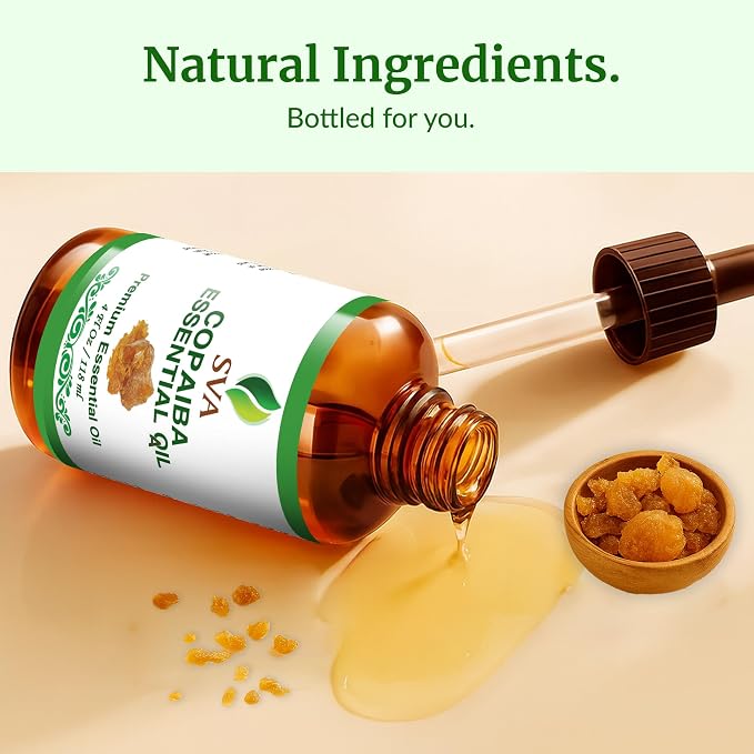 SVA Copaiba Essential Oil – 4 Fl Oz – 100% Natural Copaiba Oil - Image 8