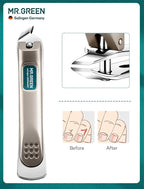 4Pcs Set, Stainless Steel Manicure Pedicure Set, Medical Grade Grooming Kit - Image 3