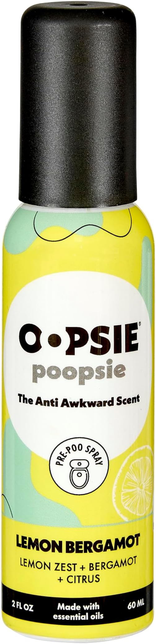 Oopsie Poopsie Toilet Spray, Travel Essentials, Each Up to 300 Uses, On-The-Go by OopsiePoopsie