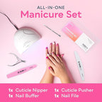 SUNUV 4PCS Cuticle Nippers, Cuticle Pusher - Image 2